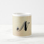 Monogramas elegantes simples - CricketDiane Taza