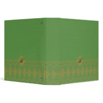 Monogramed binders by SweetRascal Monogramed binders
