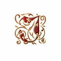 Monogramed J T-Shirt by PauloRodrigues Monogramed J T-Shirt