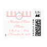 Monogrammed Baby Girl Postage