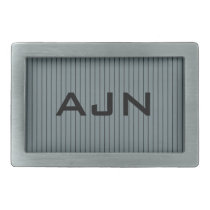 Monogrammed Belt Buckle