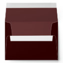 Monogrammed Brown Envelope envelope