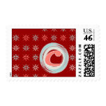 Monogrammed "C" Postage Stamps