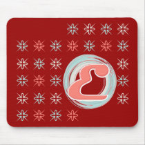 Monogrammed "E" Mousepad