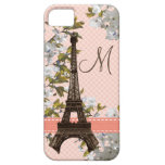 Monogrammed Eiffel Tower iPhone 5 Cover