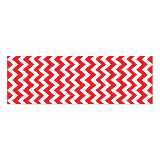 Monogrammed Gift Tag with Chevron Business Card Templates (back side)