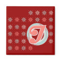 Monogrammed "J" Magnet