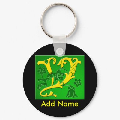 Monogrammed Keychain by LifeBlood