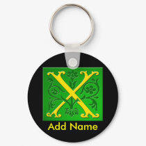 Monogrammed Keychain
