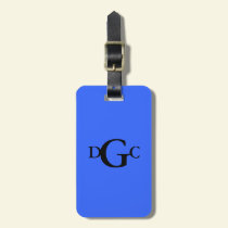 Monogrammed Luggage Tag luggage tags