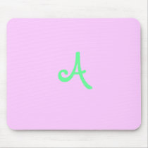 monogrammed mouse pad (A) mousepads