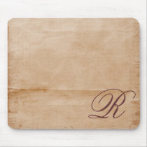 Monogrammed mousepads