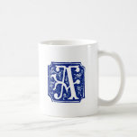Monogrammed Mug - Letter A