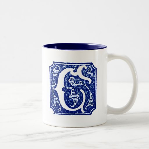 Monogrammed Mug - Letter C