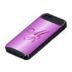 Monogrammed Purple iPhone 5 Covers