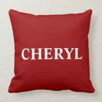 Monogrammed Throw Pillow pillows