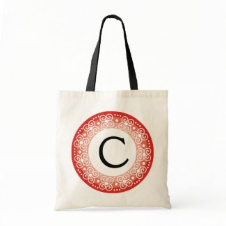 Monogrammed tote bags bag