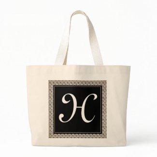 Monogrammed tote bags bag