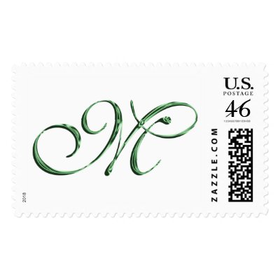 Monograms For Weddings M Wedding Stamps Stamps by TDSwhite