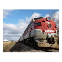 Monon #83A Postcard