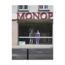 Monop postcards