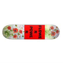 Monopatín del flower power
