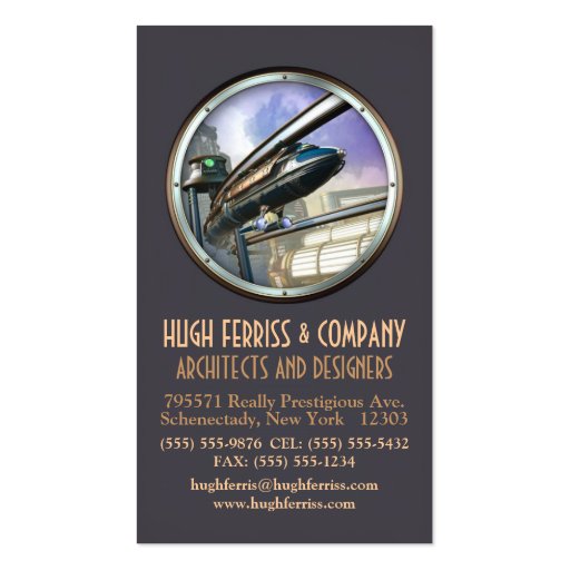 Monorail Business Card (front side)
