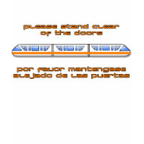 Monorail WDW  "Front" t-shirts