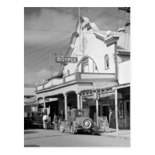 Monroe Cafe, Key West, 1930s Post Card