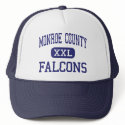 Monroe County Falcons Middle Tompkinsville hats