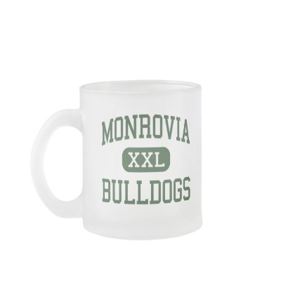 Monrovia - Bulldogs - High - Monrovia Indiana Coffee Mug by customteamsportswear