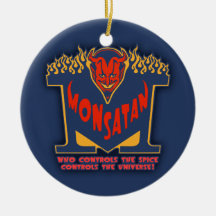 Monsatan Christmas Ornament