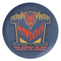 Monsatan Dinner Plate