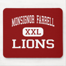 Monsignor Farrell - Lions - High - Staten Island Mouse Mat