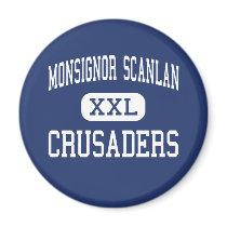 Monsignor Scanlan - Crusaders - High - Bronx magnets by customteamsportswear Monsignor Scanlan - Crusaders - High - Bronx magnets