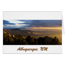 Monsoon over Albuquerque Card