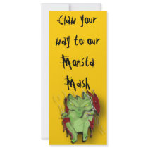 Monsta Mash Personalized Invites
