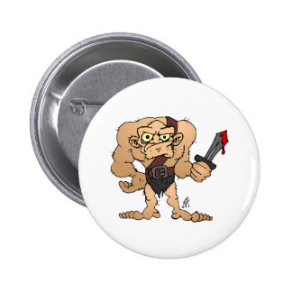 Monster 2 Inch Round Button