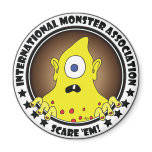 MONSTER ASSN. #3a Fridge Magnet