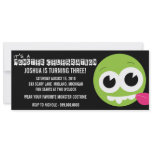 Monster Bash Birthday Party Invitations
