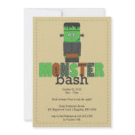 Monster Bash Halloween Party Invitation