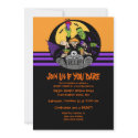 Monster Bash Halloween Party Invitation