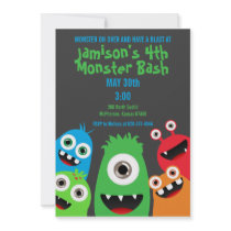 Monster Bash Invitations