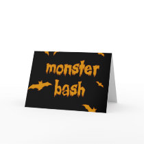 Monster Bash Invite cards by solitarychele Monster Bash Invite cards