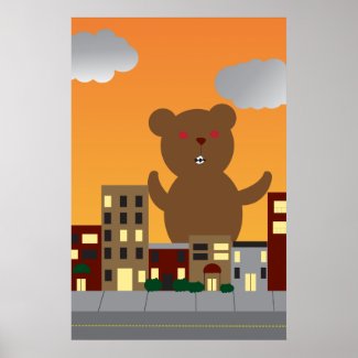 Monster Bear Poster