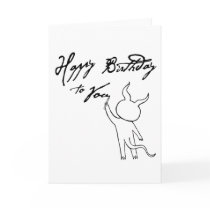 Monster Birthday Card