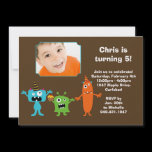 Monster Birthday Party Invitation