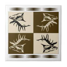 Monster bull ceramic tiles