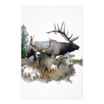 Monster bull trophy buck customized stationery