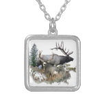 Monster bull trophy buck personalized necklace